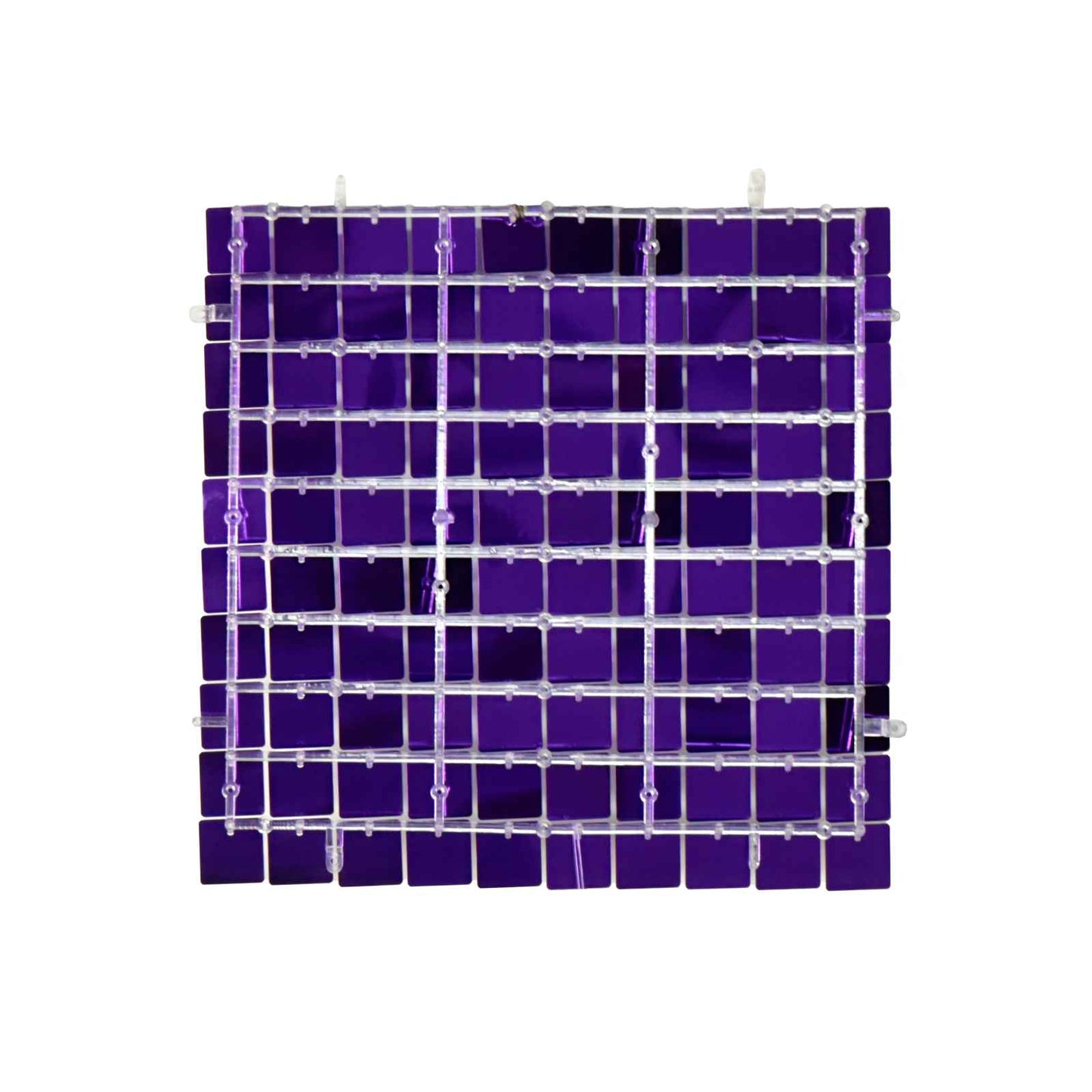 Mocsicka Glitter Purple Shimmer Wall Panels Easy Setup