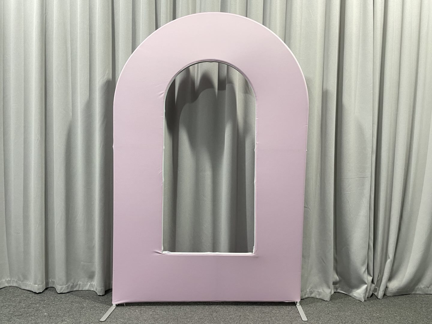 Mocsicka Open Wall Aluminum Alloy Stand and Double-printed Cover Backdrop for Party Decoration