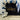 Mocsicka Black Background Blue Tie Happy Father's Day Backdrop