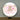 Mocsicka Pink Flowers We Can Bearly Wait Baby Shower Round Cover-Mocsicka Party