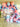 Mocsicka Cute Baby Elephant Gender Revealed Party Round Cover Backdrop-Mocsicka Party