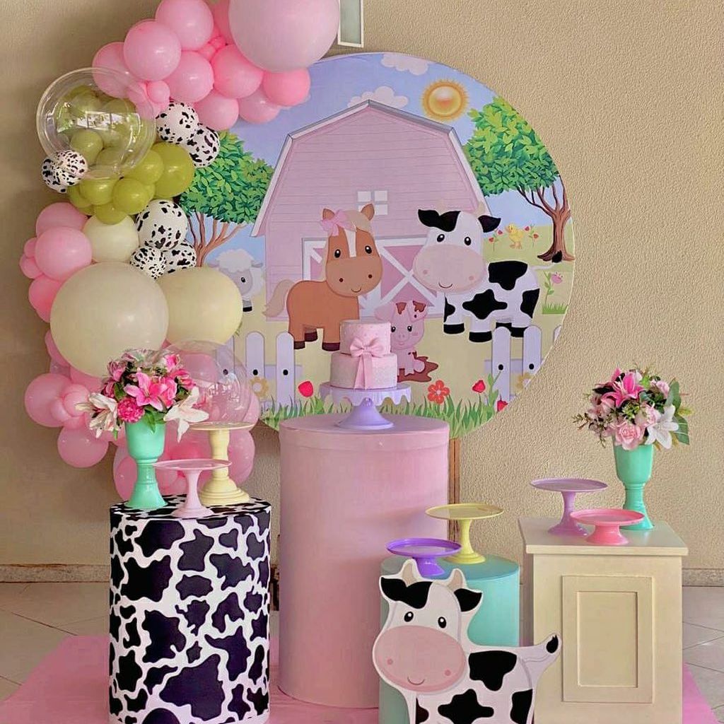 Mocsicka Custom Round cover and Cylinder Cover Kit for Party Decoration