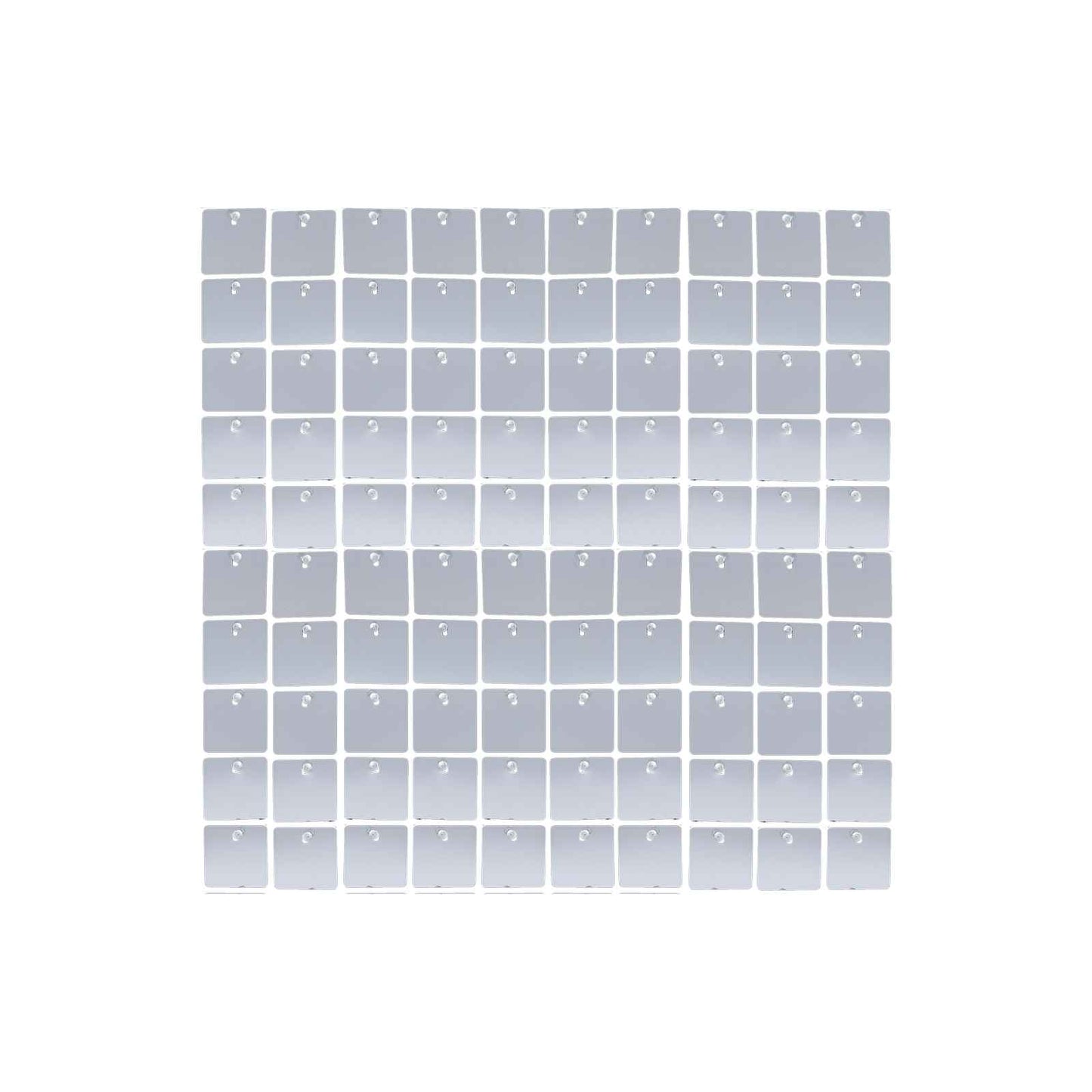 Mocsicka Square Silver Shimmer Wall Panels Easy Setup Wedding Theme Party Decorations