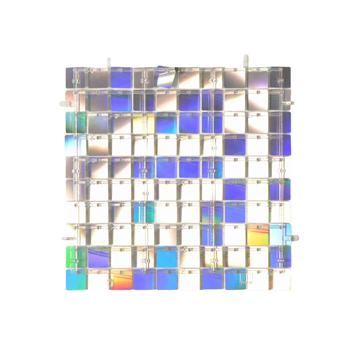 Mocsicka Square Glitter Shimmer Wall Panels Easy Setup