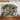 Mocsicka Easter Backdrop With Bunny Rabbit And Eggs In Green Cupboard