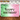 Mocsicka Green Witch and Pink Queen Happy Birthday Backdrop