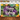 Tropical Forest Flowers Purple Vegetation Happy Birthday Backdrop