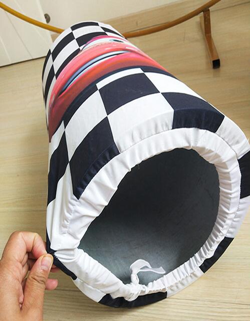 Mocsicka 3pcs/set Cotton Wooden Cylinder Covers for Party Decoration