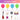 Mocsicka 80s Disco Themed Party Balloon Arch Set Decoration