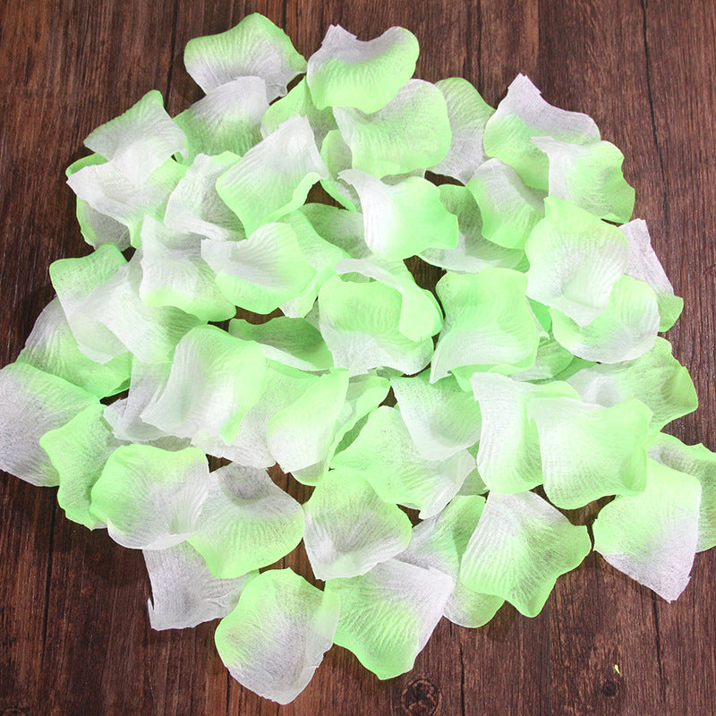 Mocsicka Artificial Simulation Hand Scattered Flower Petals Wedding Party Decoration Accessories