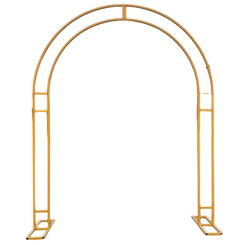 Flash Sale Mocsicka 4x8FT Outdoor Balloon Decoration Arch Iron Stand for Party Deocration
