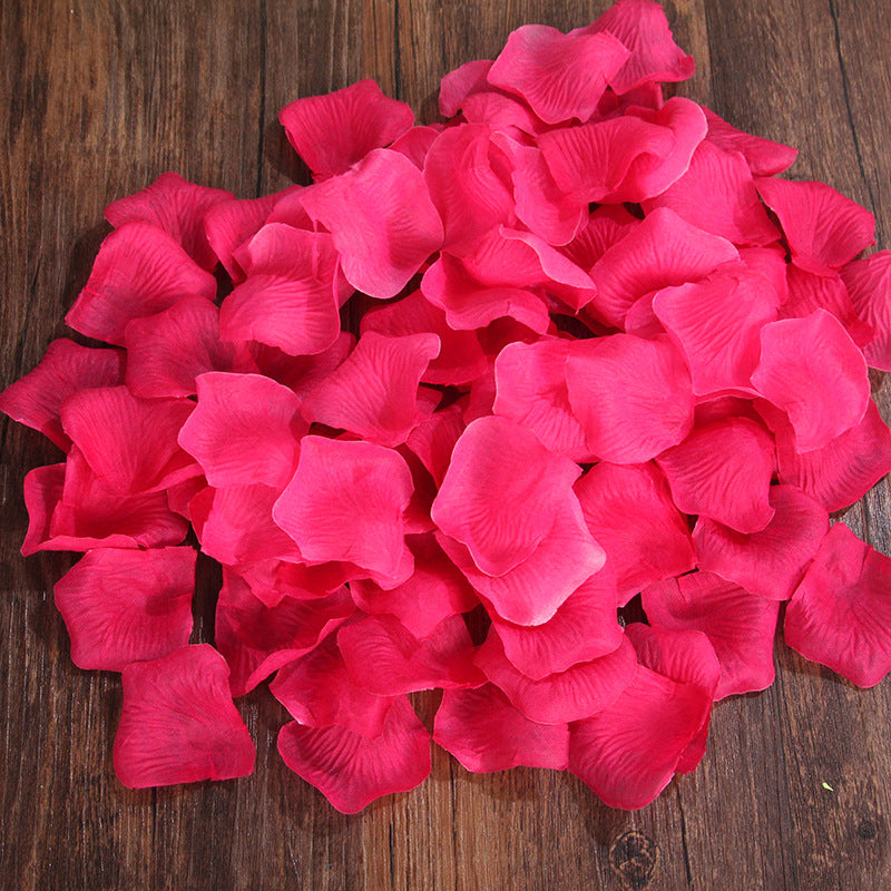 Mocsicka Artificial Simulation Hand Scattered Flower Petals Wedding Party Decoration Accessories