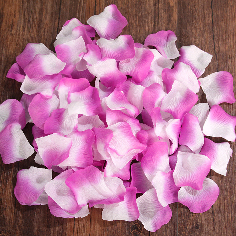Mocsicka Artificial Simulation Hand Scattered Flower Petals Wedding Party Decoration Accessories