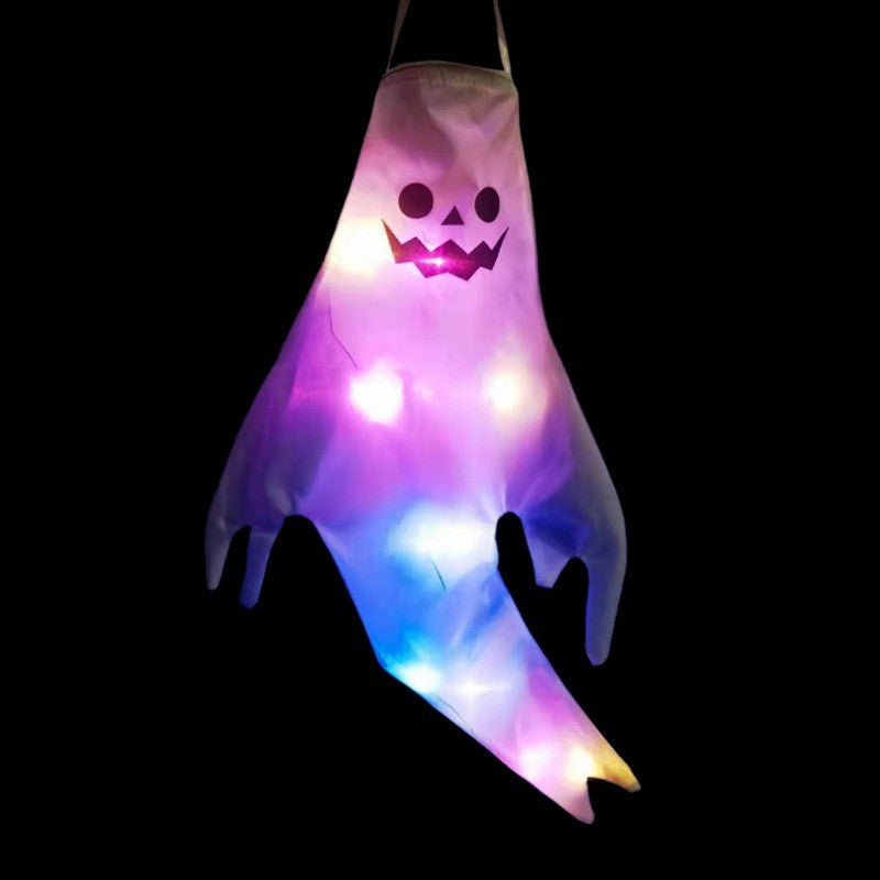 Halloween LED Luminous Ghost Pendant Party Decoration Props