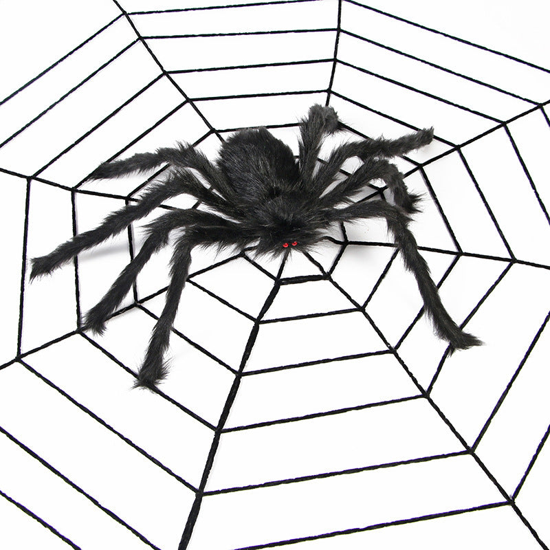 Mocsicka Halloween Party Spider Web Suit Scene Layout Props