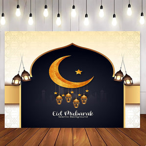Mocsicka Eid Mubarak Islamic Background for Eid Al-Fitr