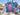 Mocsicka Double-printed Mermaid Theme Purple Chiara Cover Backdrop-Mocsicka Party