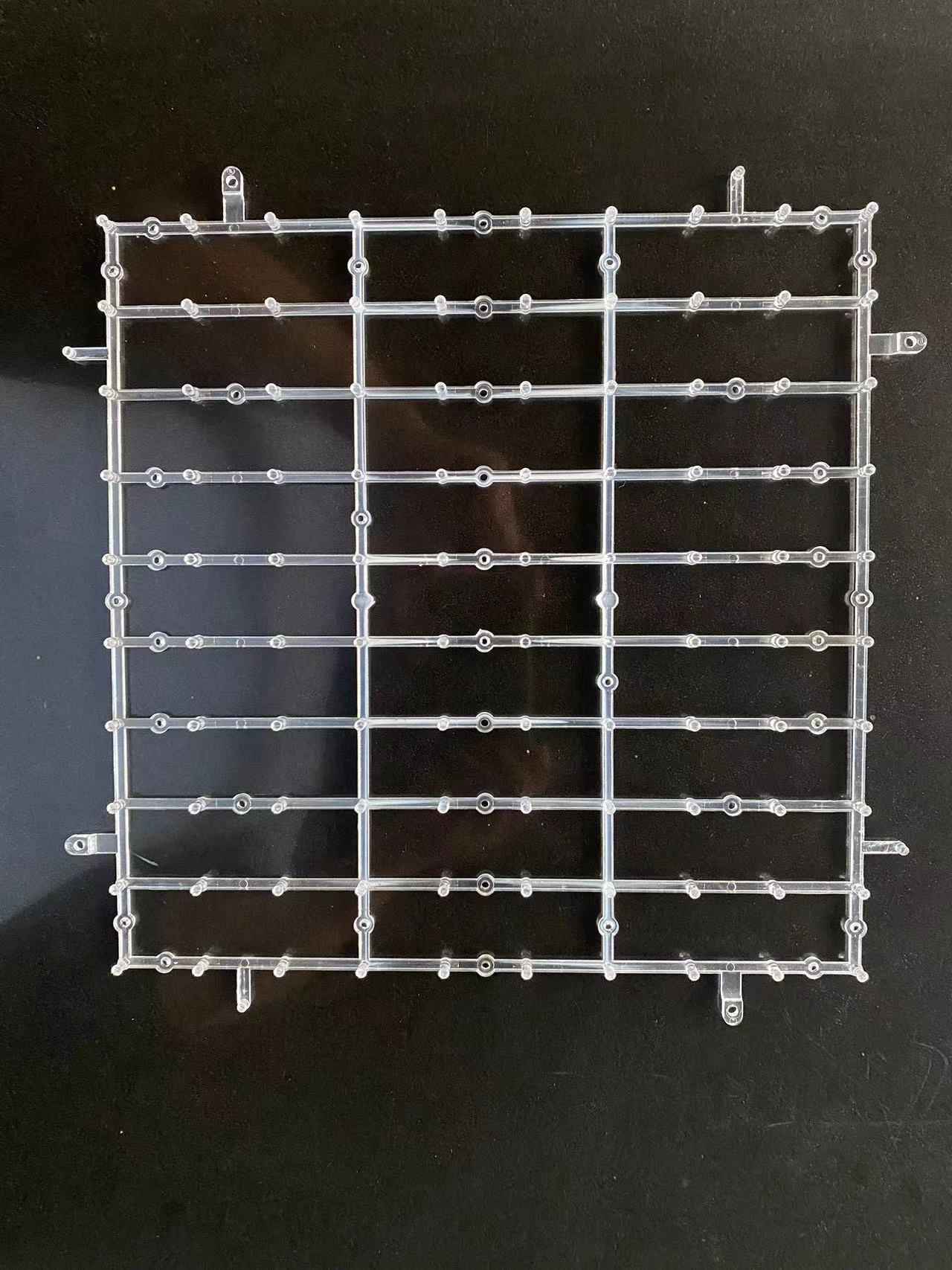 Mocsicka Square Pink Shimmer Wall Panels Easy Setup