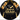 Mocsicka Black Golden Congrats Grad Round Cover "We Are Proud of You "-Mocsicka Party