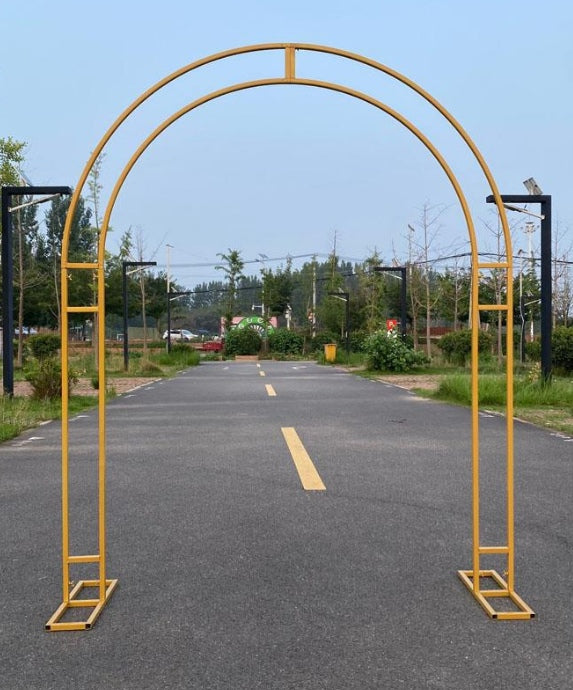 Flash Sale Mocsicka 4x8FT Outdoor Balloon Decoration Arch Iron Stand for Party Deocration