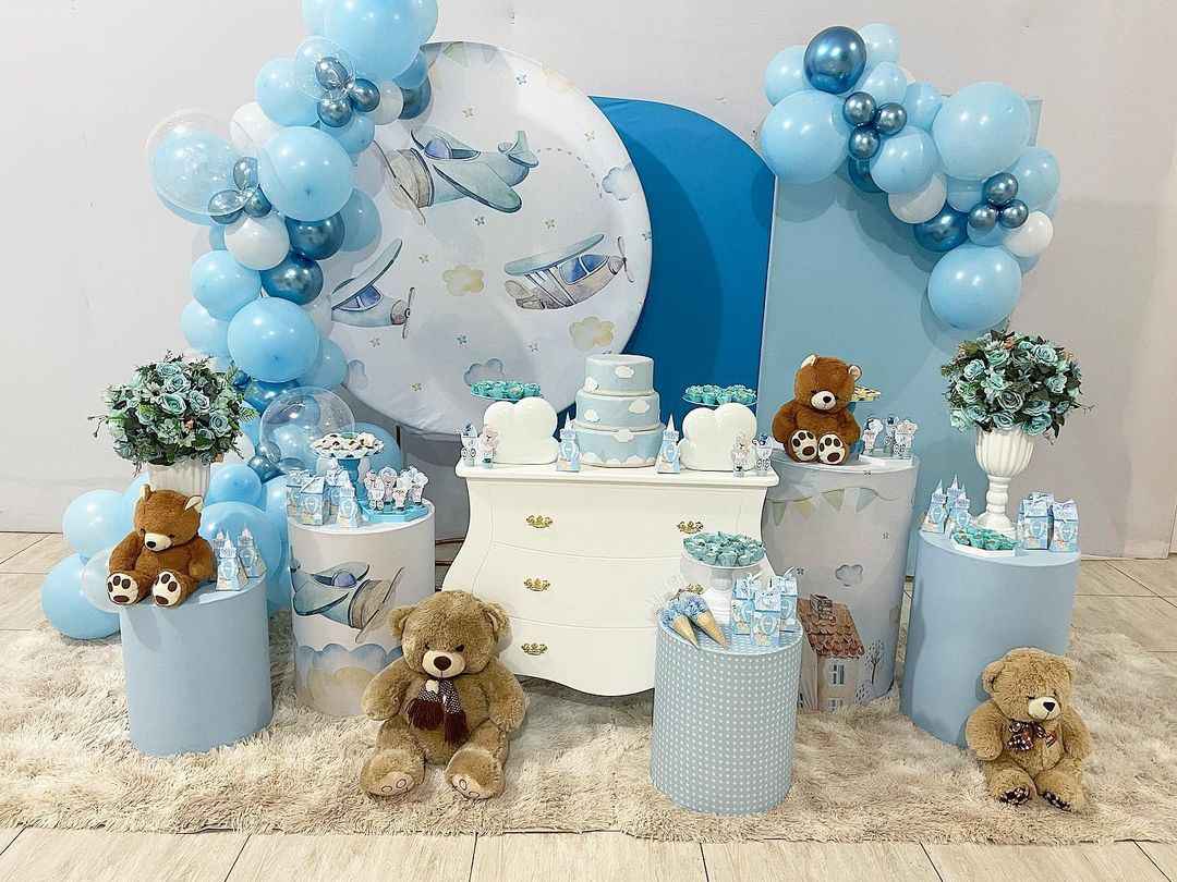 Mocsicka Customize Double-printed Round Backdrop Cover for Party Decoration
