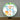 Mocsicka Wild Animals and Plam Leaves Happy 1st Birthday Round Cover-Mocsicka Party