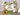 Mocsicka Two Wild Little Animals Plam Leaves Baby Shower Backdrop-Mocsicka Party