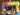 Mocsicka Splash Paint Graffiti and Glasses Photo Backdrops-Mocsicka Party