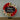 Mocsicka Gold and Black Stripes Red Rose Happy Birthday Round Cover-Mocsicka Party