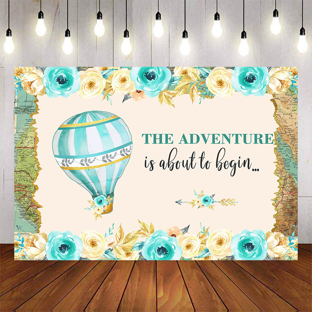 Mocsicka Adventure Awaits Baby Shower Party Back Grounds-Mocsicka Party