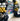 Mocsicka Graffiti Wall and Retro Radio Gold Chain Happy Birthday Backdrop-Mocsicka Party