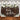 Mocsicka Wooden Floor and White Flowers Birthday Backdrop-Mocsicka Party