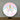 Mocsicka Unicorn Theme Rainbow and Flowers Baby Shower Round Cover-Mocsicka Party