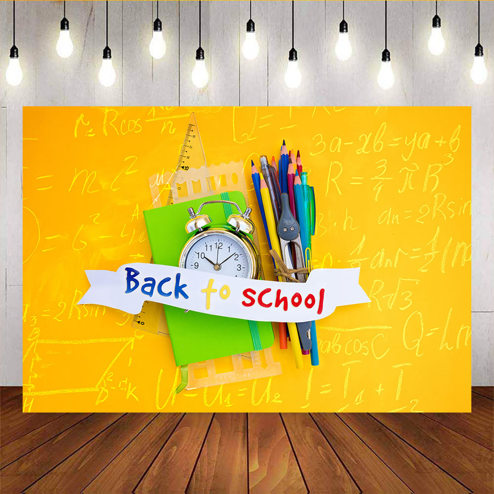Mocsicka Mathematical formula background Back to School Party Decor-Mocsicka Party