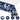 Mocsicka Navy Birthday Balloons Print Tablecloths 137¡Á274cm-Mocsicka Party