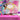 Mocsicka Unicorn Princess on Her Way Backdrop Rainbow Baby Shower Background-Mocsicka Party