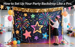 How to Set Up Your Party Backdrop Like a Pro