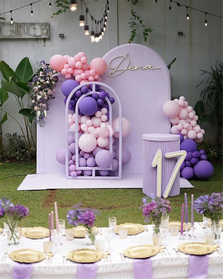 Mocsicka Open Wall Aluminum Alloy Stand and Double-printed Cover Backdrop for Party Decoration