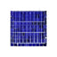 Mocsicka Square Royal Blue Shimmer Wall Panels Easy Setup