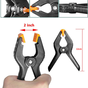 Mocsicka 4Pcs Plastic Clips for Backdrop and Balloon Fixing