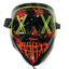 Mocsicka Halloween Two Color Glowing Ghost Mask