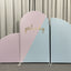 Flash Sale Mocsicka Aluminum Alloy Arch Stand and Double-printed Cover Backdrop for Party Decoration