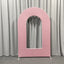 Mocsicka Open Wall Aluminum Alloy Stand and Double-printed Cover Backdrop for Party Decoration