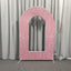 Mocsicka Open Wall Aluminum Alloy Stand and Double-printed Cover Backdrop for Party Decoration