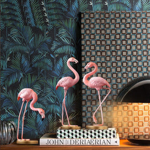 Mocsicka Pink Flamingo Theme Party Decor Accessories