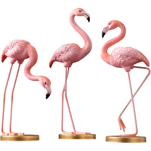 Mocsicka Pink Flamingo Theme Party Decor Accessories