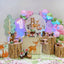 Mocsicka Cute Animals Happy Birthday Round cover and Cylinder Cover Kit for Party Decoration-Mocsicka Party