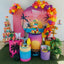 Mocsicka Hawaiian themed Tropical style Round cover and Cylinder Cover Kit for Party Decoration-Mocsicka Party