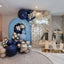 Mocsicka Open Wall Aluminum Alloy Stand and Double-printed Cover Backdrop for Party Decoration
