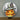 Mocsicka Evil Pumpkin Head Rundown House Halloween Round Cover Backdrop